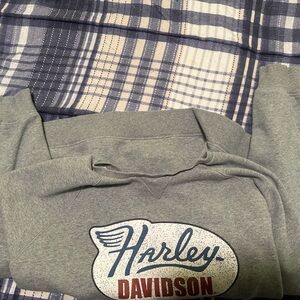 Harley Davidson Gray Sweatshirt